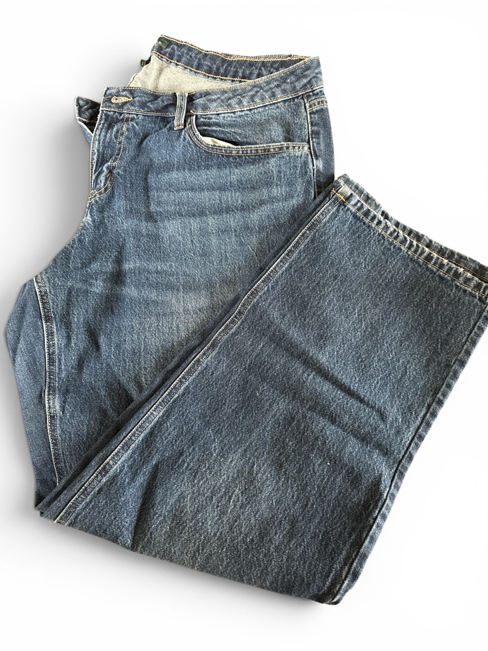 wild fable Women's Blue Straight Leg Jeans